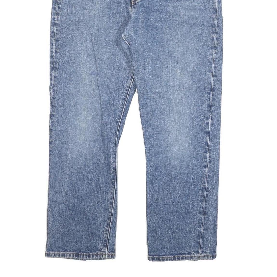 LEVI'S 501 Womens Jeans Blue Regular Straight Denim Medium W30 L25 Classic