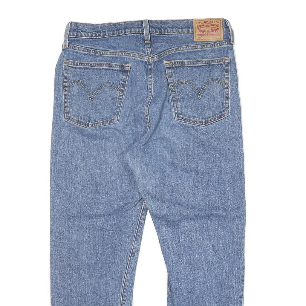 LEVI'S 501 Womens Jeans Blue Regular Straight Denim Medium W30 L25 Classic