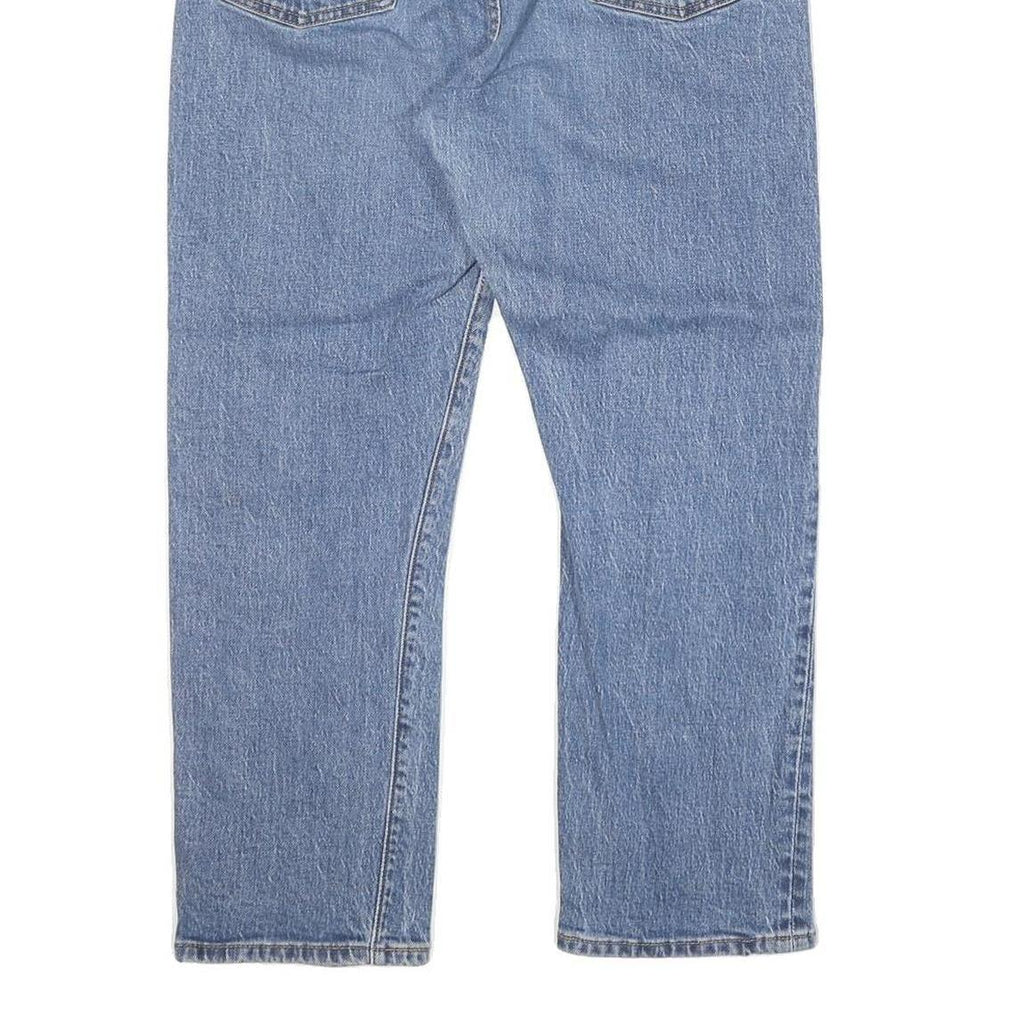 LEVI'S 501 Womens Jeans Blue Regular Straight Denim Medium W30 L25 Classic