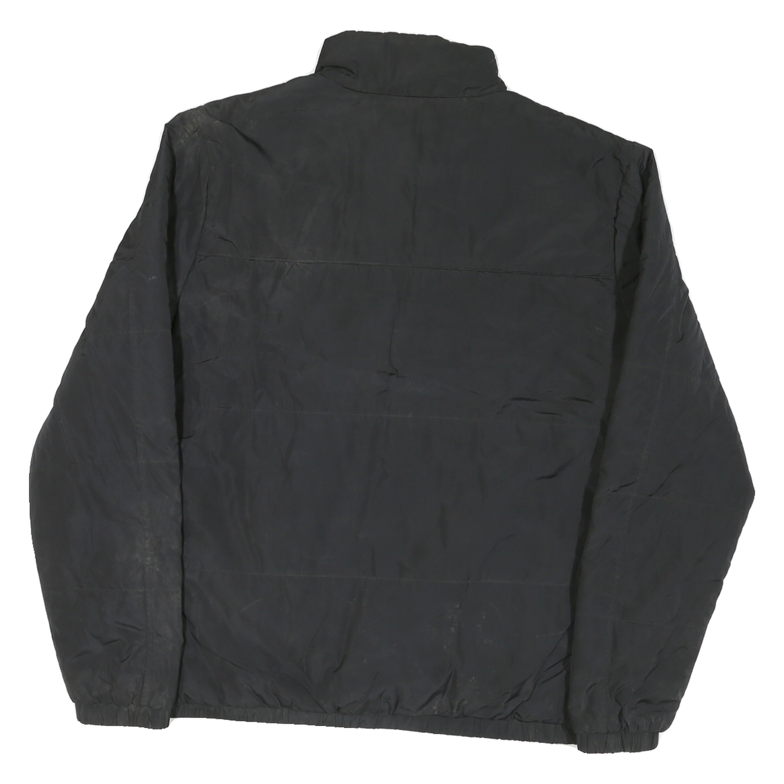 FILA Womens Black Athletic Zip Jacket 2XL Polyester Plain Comfortable