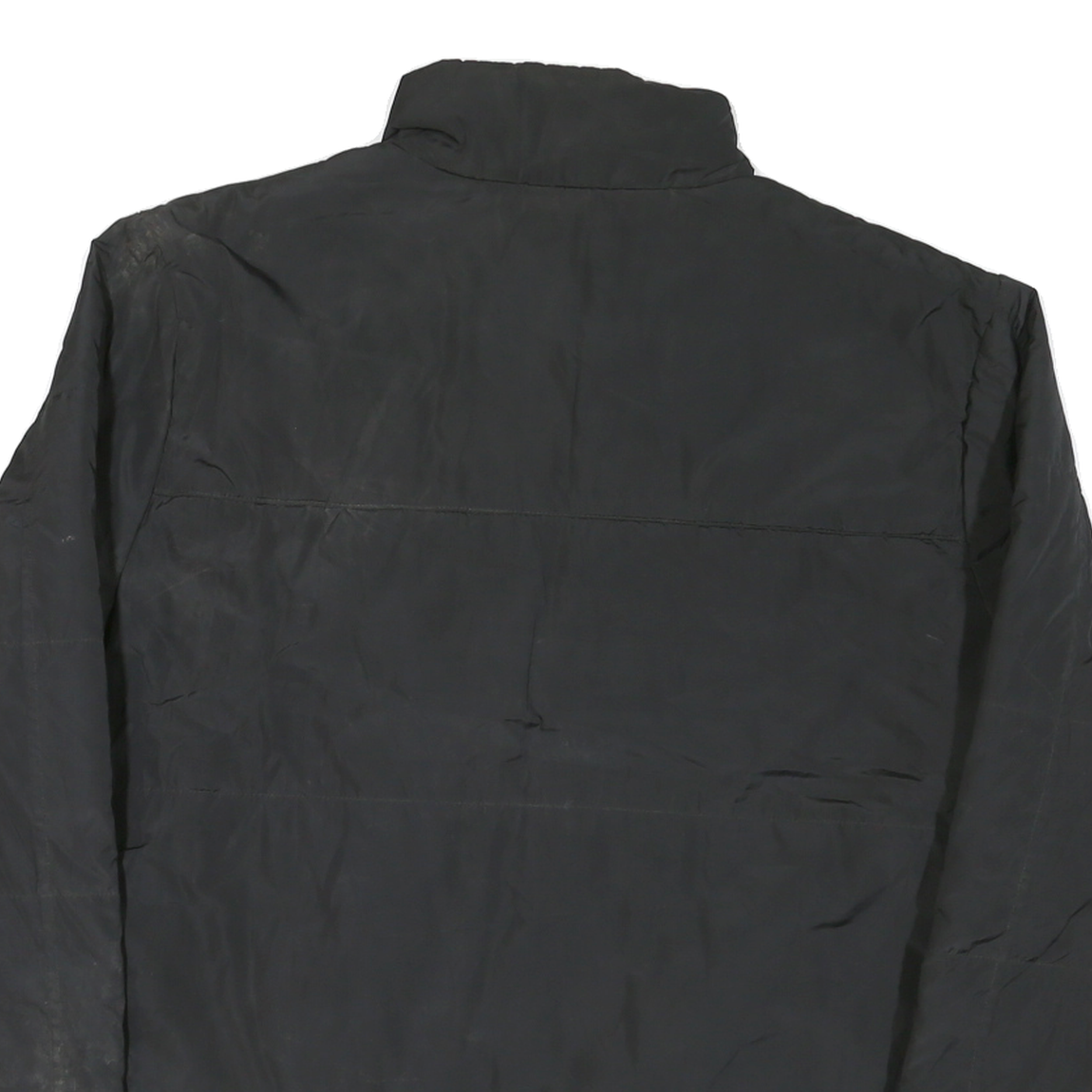 FILA Womens Black Athletic Zip Jacket 2XL Polyester Plain Comfortable