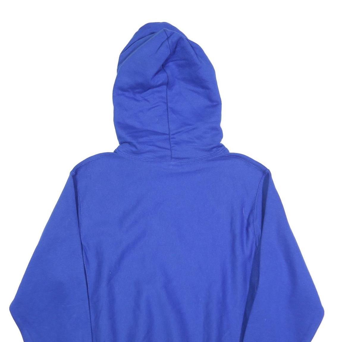 CHAMPION REVERSE WEAVE Mens Blue Springfield Drifters Baseball Pullover Hoodie S