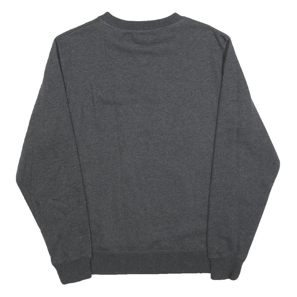 FILA Mens Grey S Crew Neck Sweatshirt Cotton Blend Pullover Casual