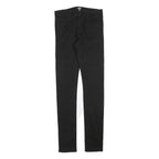 CARHARTT Mens Jeans Black Slim Skinny Denim W29 L34 Stretch Cotton Blend Zip