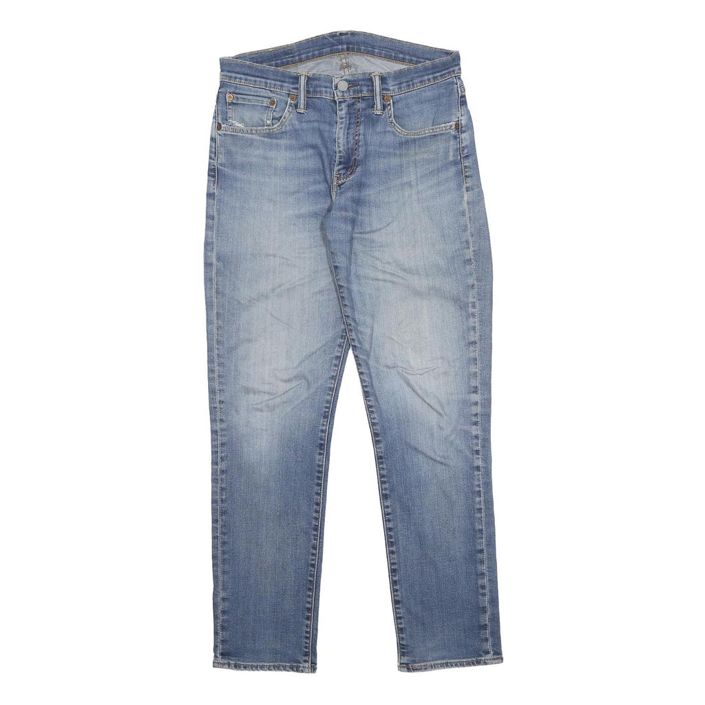 LEVI'S 511 Slim Mens Jeans Blue Slim Skinny Denim Light W30 L30 Zip Cotton Blend