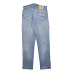 LEVI'S 511 Slim Mens Jeans Blue Slim Skinny Denim Light W30 L30 Zip Cotton Blend