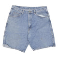 WRANGLER Mens Denim Blue Relaxed Fit Shorts L W34 Cotton Blend Casual