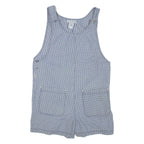 REAL COMFORT Womens Playsuit Green Gingham Straight L
