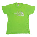 THE NORTH FACE Mens T-Shirt Green Crew Neck S