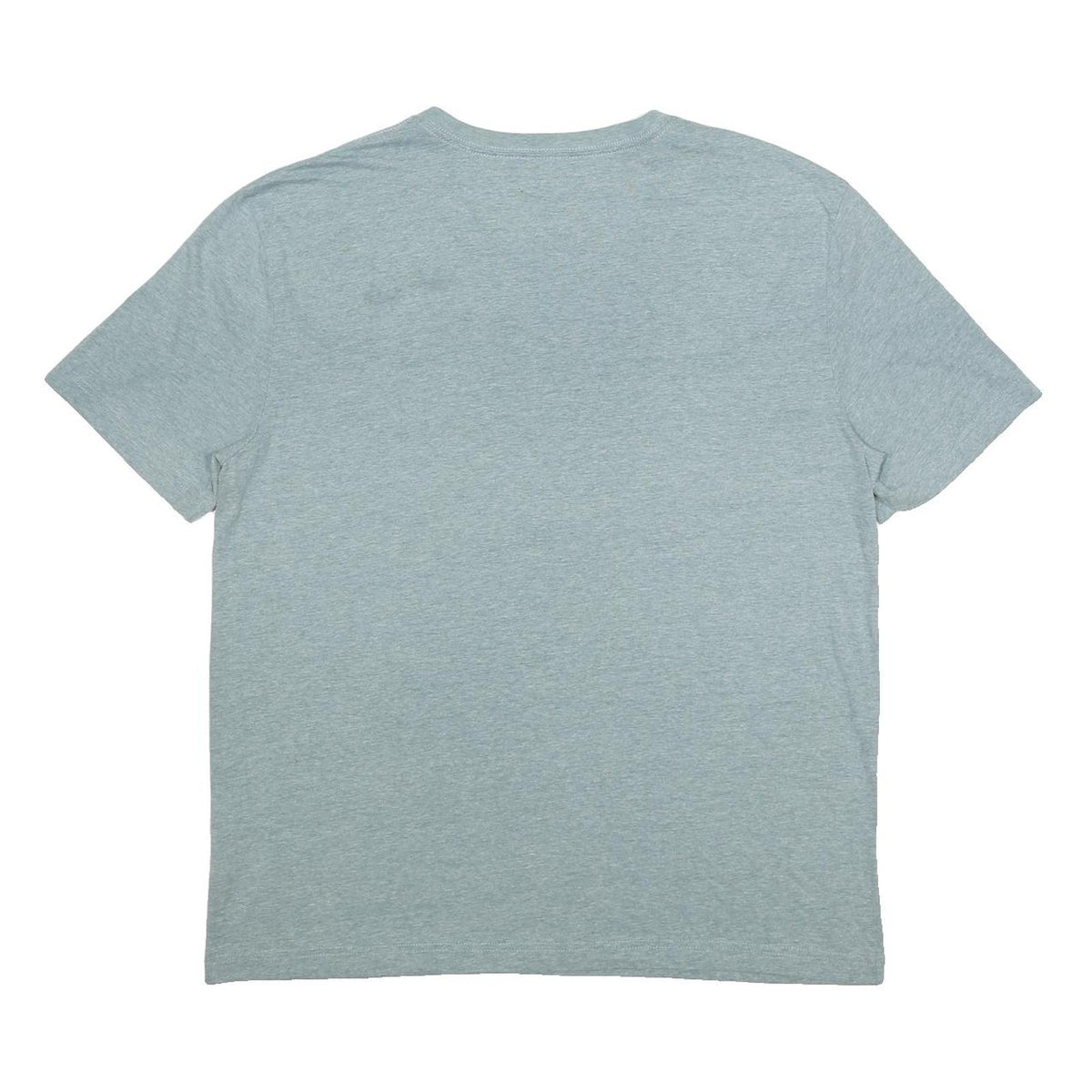 TOMMY HILFIGER Mens Grey T-Shirt XL Short Sleeve V-Neck Classic Cotton Blend