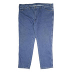 DICKIES Mens Jeans Blue Regular Straight Denim Medium W50 L31 Workwear Button