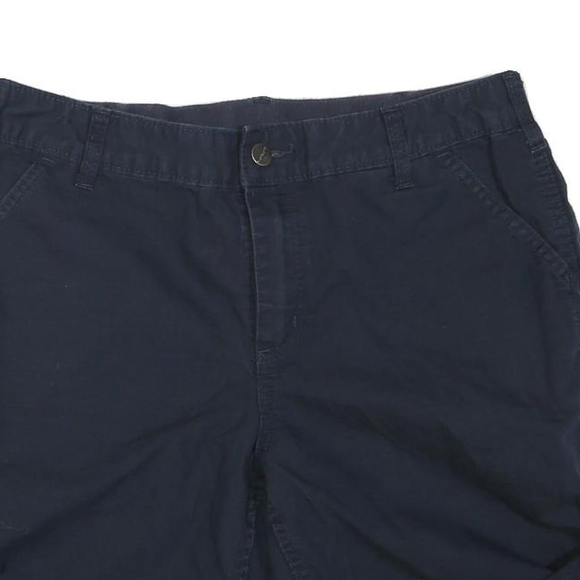 CARHARTT Womens Shorts Blue Casual M W32 Cotton Blend Comfortable Utility
