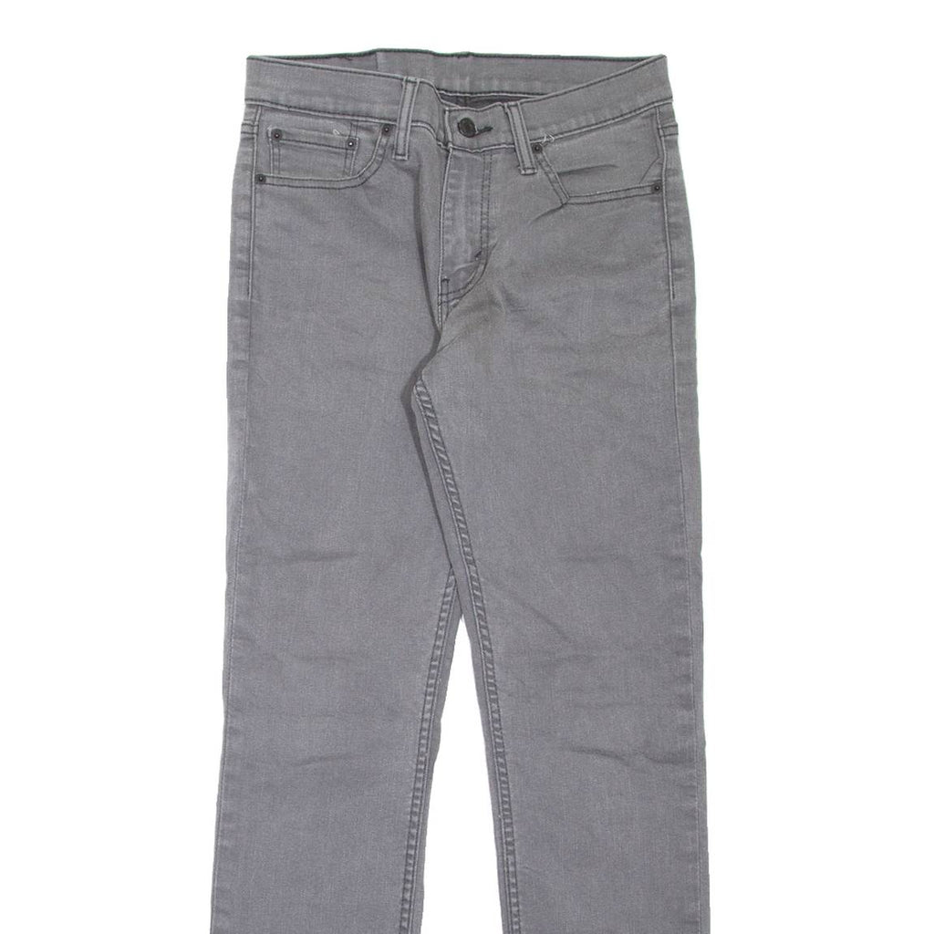 LEVI'S 511 Jeans Mens Grey Slim Straight W30 L32