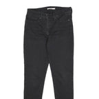 LEVI'S 311 Womens Jeans Black Slim Skinny Denim Medium W27 L32 Stylish