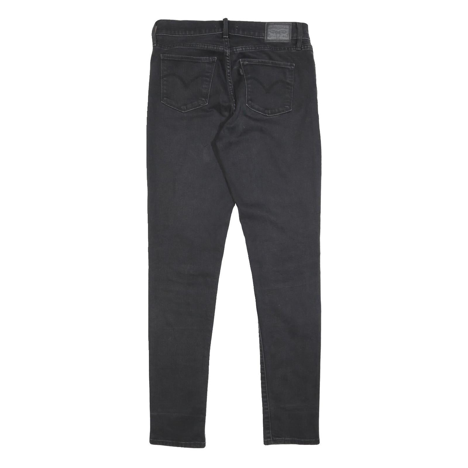 LEVI'S 311 Womens Jeans Black Slim Skinny Denim Medium W27 L32 Stylish