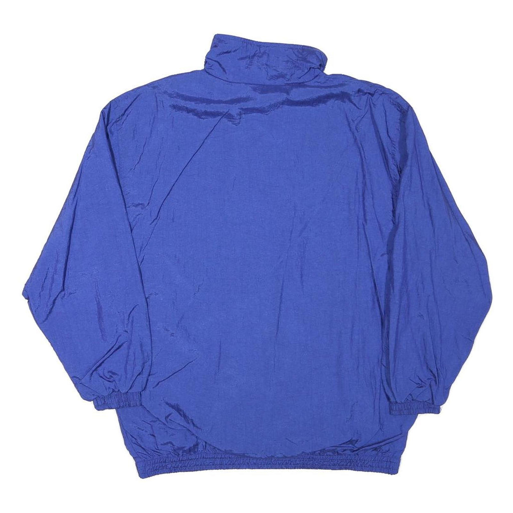 WEAR IT Mens Blue Jacket M Polyester Blend Plain Zip Closure Casual Outerwear