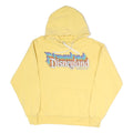 DISNEY Womens Yellow Disneyland Resort Pullover Hoodie S Cotton Blend Casual