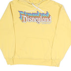 DISNEY Womens Yellow Disneyland Resort Pullover Hoodie S Cotton Blend Casual