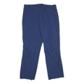 SALEWA Mens Relaxed Blue Polyester Trousers W36 L30 Outdoor Zip Pockets