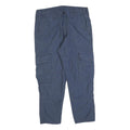 CARHARTT Mens Slim Blue Cargo Trousers W34 L26 Casual Workwear Zip Closure