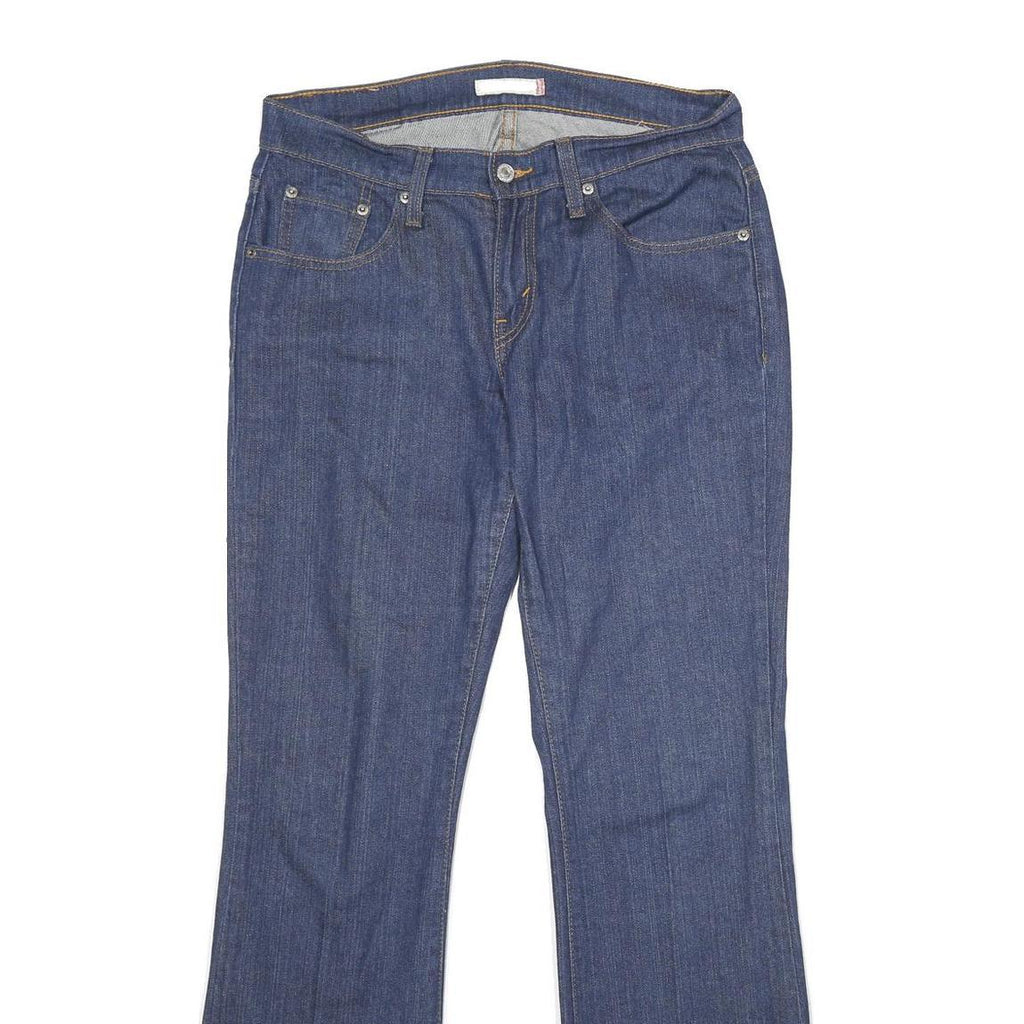 LEVI'S Curvy Cut Womens Jeans Blue Relaxed Flared Denim Medium W30 L34 Classic