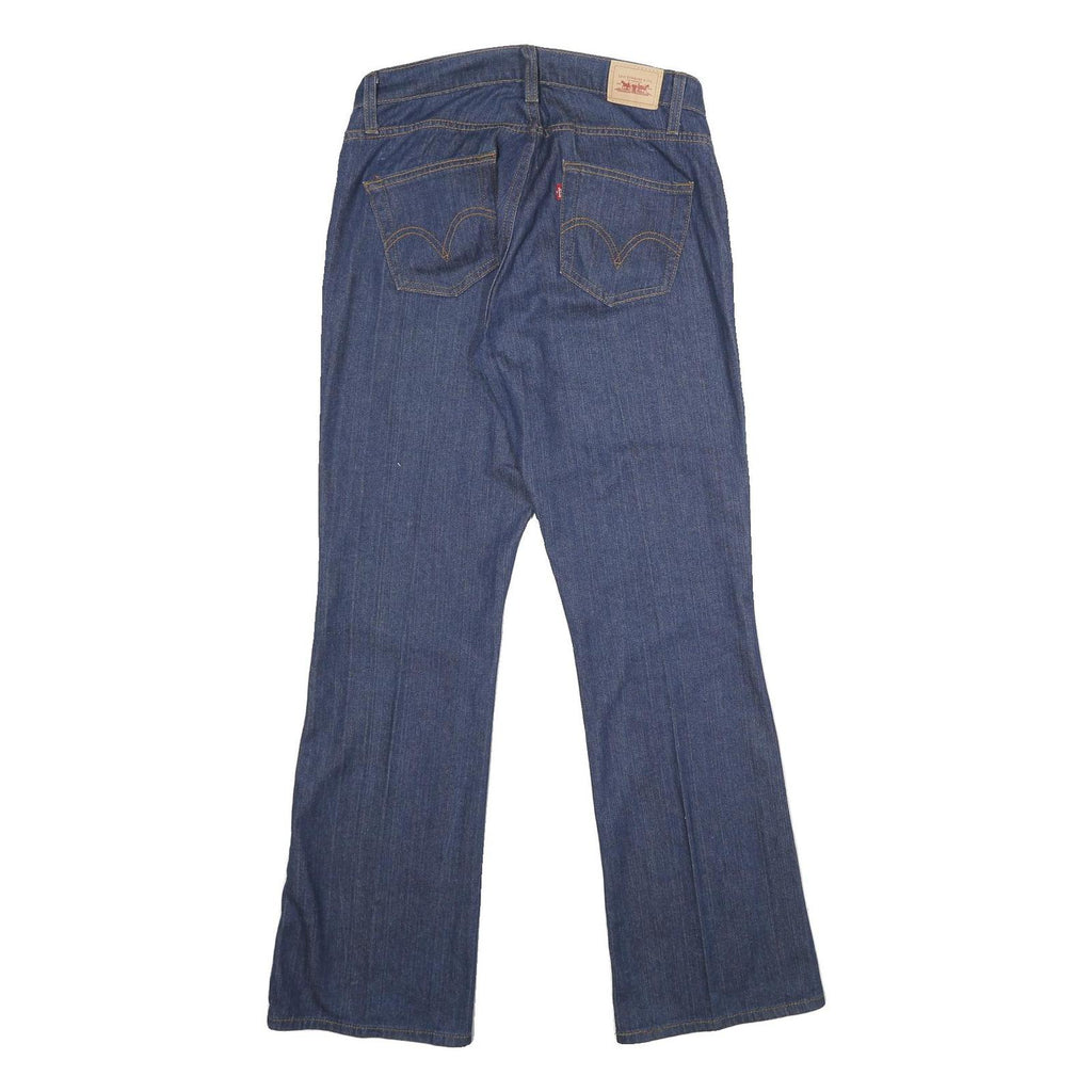LEVI'S Curvy Cut Womens Jeans Blue Relaxed Flared Denim Medium W30 L34 Classic