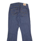 LEVI'S Curvy Cut Womens Jeans Blue Relaxed Flared Denim Medium W30 L34 Classic