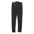 LEVI'S Womens Jeans Black Slim Skinny Denim Medium W28 L27 Classic Fit Zip