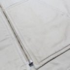 CARHARTT Mens Beige Cotton Workwear Jacket 2XL Zip Front Durable Vest