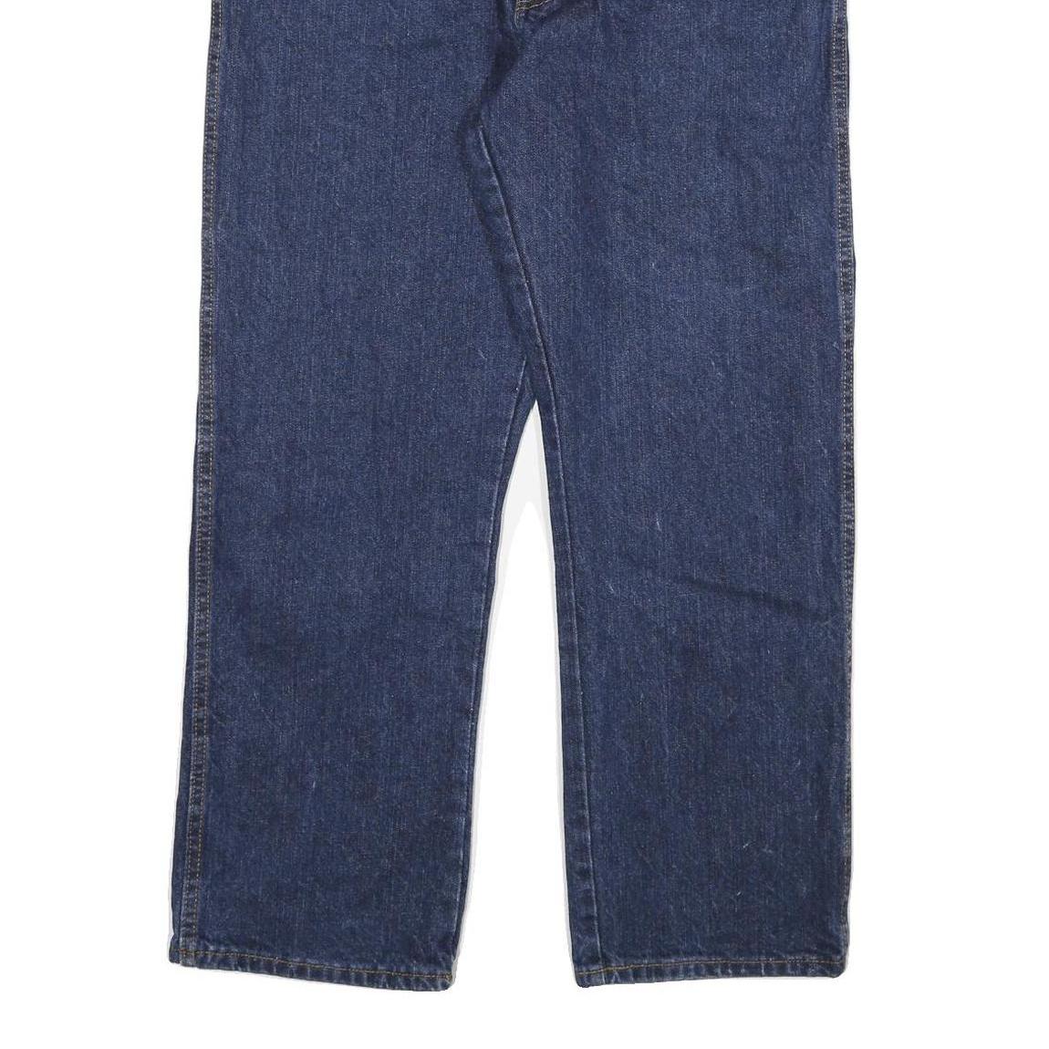 DICKIES Mens Regular Fit Blue Denim Jeans W36 L29 Classic Zip Closure