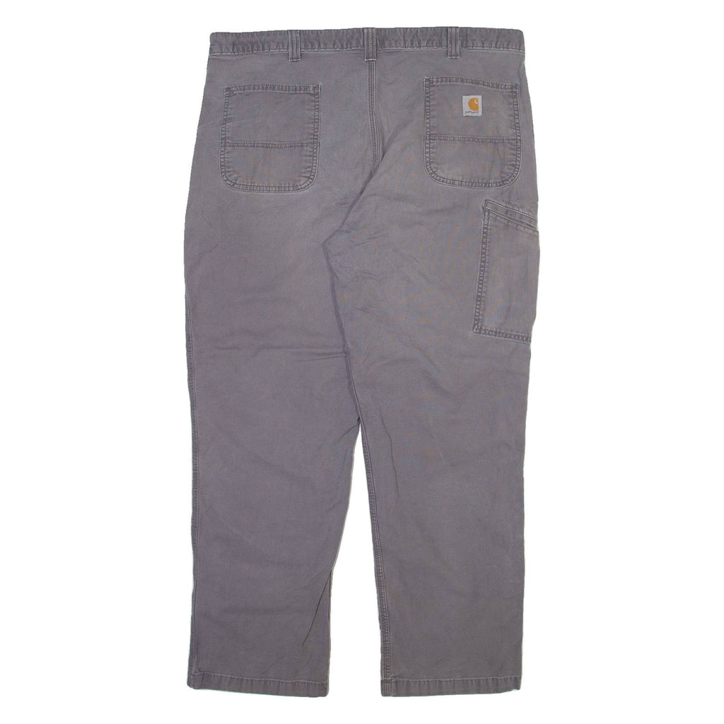 CARHARTT Mens Trousers Grey Relaxed Straight W42 L32