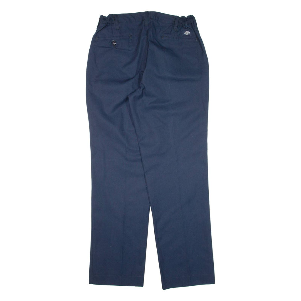 DICKIES Workwear Mens Trousers Blue Regular Straight W30 L31