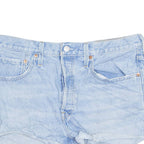 LEVI'S Cut Off 501 Womens Denim Shorts Blue M W32