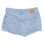 LEVI'S Cut Off 501 Womens Denim Shorts Blue M W32