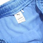 PUMA X RHUDE Mens Joggers Blue & Black Slim Tapered S W26 L28 Contrast Panel