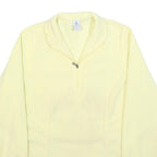 ODLO Womens Cream Plain Jumper Pullover Crew Neck Basic Knit S Lightweight