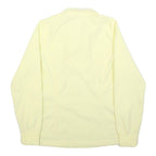 ODLO Womens Cream Plain Jumper Pullover Crew Neck Basic Knit S Lightweight