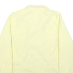 ODLO Womens Cream Plain Jumper Pullover Crew Neck Basic Knit S Lightweight