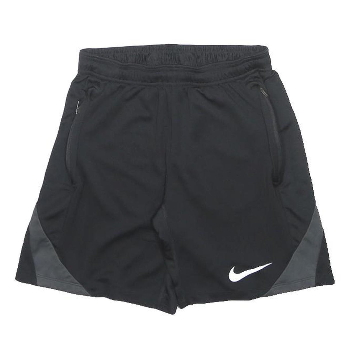 NIKE Womens Black Casual Sports Shorts S W24 Lightweight Polyester Comfort