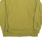 LOFFLER Womens Green Jacket L Polyester Blend Plain Zip Casual Lightweight