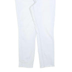 GUESS Womens Slim Fit White Denim Jeans W31 L26 Zip Cotton Blend Stylish