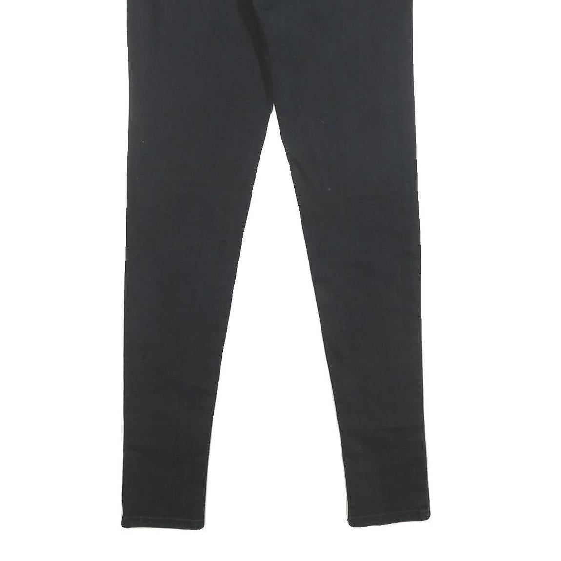 LEVI'S Womens Jeans Black Slim Legging Denim Rinse W27 L29 Slim Fit Zip