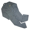LUTTEURS Mens Grey Cotton Dungarees Regular Fit Workwear L W40 L30 Sturdy