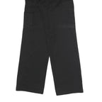 DICKIES Mens Black Regular Fit Straight Leg Trousers W30 L32 Workwear Zip
