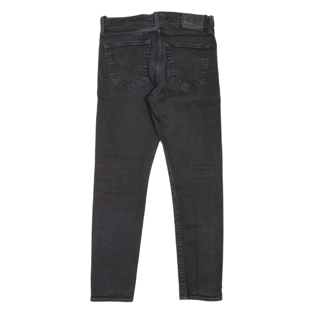 LEVI'S 512 BIG E Jeans Mens Black Slim Tapered W31 L29