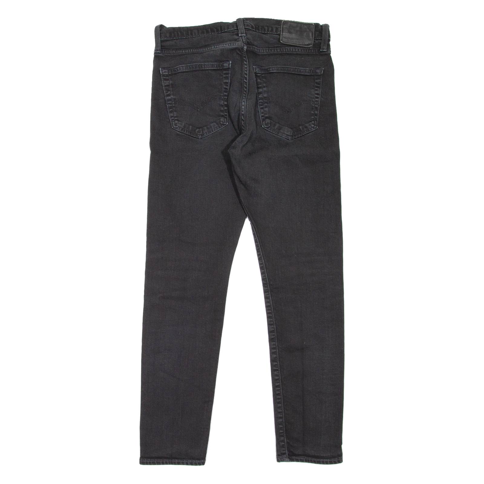 LEVI'S 512 BIG E Jeans Mens Black Slim Tapered W31 L29