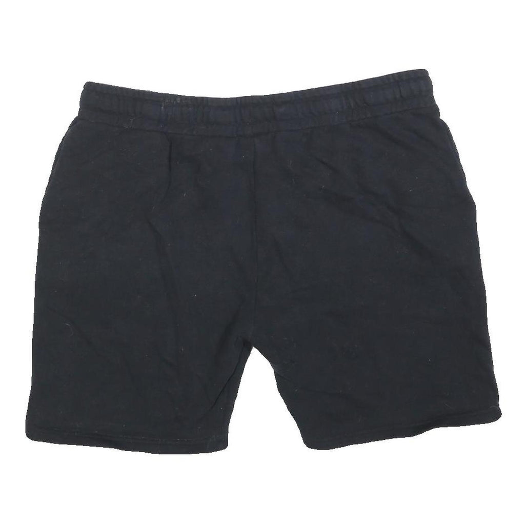 ELLESSE Mens Shorts Black Casual Cotton Blend 2XL W36 Drawstring Pockets