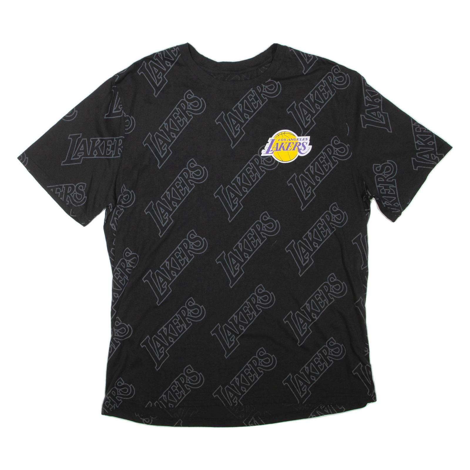 NBA Los Angeles Lakers Mens T-Shirt Grey USA XL