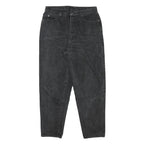 BLUE BIRD Mens Jeans Black Relaxed Straight Denim Medium W30 L28 Casual Style