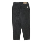 BLUE BIRD Mens Jeans Black Relaxed Straight Denim Medium W30 L28 Casual Style